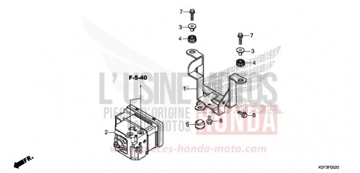 ABS MODULATOR Z125MAK de 2019